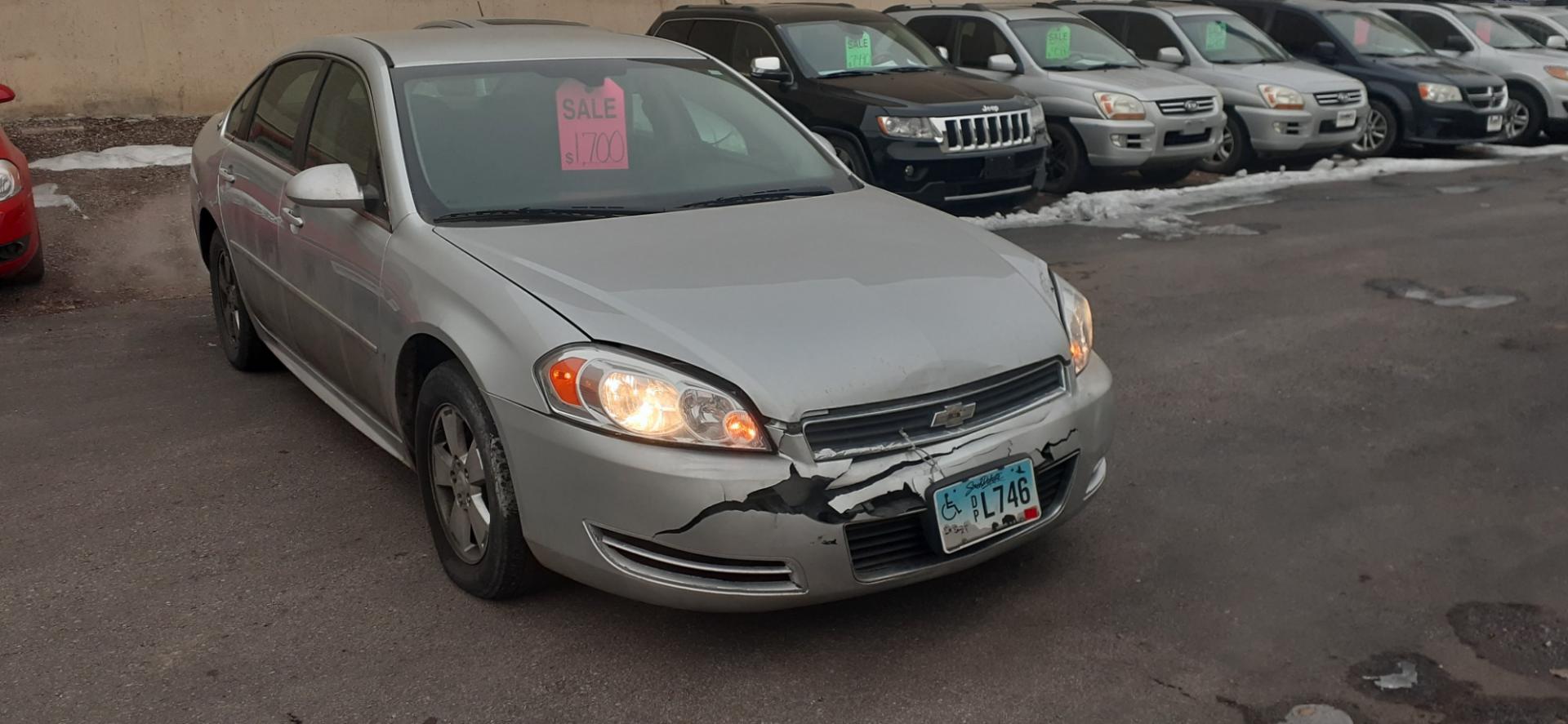 2009 Chevrolet Impala (2G1WT57K991) with an 3.5L V6 OHV 12V FFV engine, 4-Speed Automatic Overdrive transmission, located at 2015 Cambell Street, Rapid City, SD, 57701, (605) 342-8326, 44.066433, -103.191772 - MECHANICS SPECIAL SOLD AS IS - Photo#1